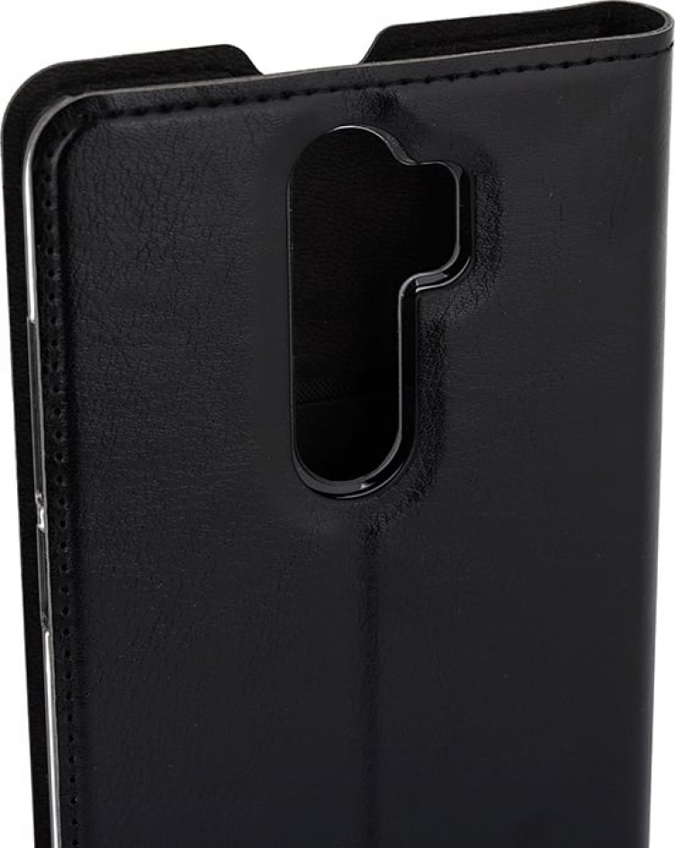 Wave BookCase protective case, Xiaomi Redmi Note 8 Pro, black Wave BookCase protective case, Xiaomi Redmi Note 8 Pro, black