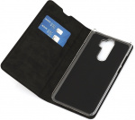 Wave BookCase protective case, Xiaomi Redmi Note 8 Pro, black Wave BookCase protective case, Xiaomi Redmi Note 8 Pro, black