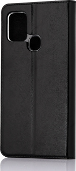 Wave BookCase protective case, Samsung Galaxy A21s, black Wave BookCase protective case, Samsung Galaxy A21s, black