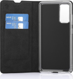 Wave BookCase protective case, Samsung Galaxy S20 FE 5G / Galaxy S20 FE, black