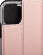 Wave BookCase protective case, iPhone 12 mini, rose gold Wave BookCase protective case, iPhone 12 mini, rose gold