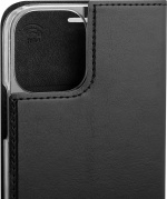 Wave BookCase Case, iPhone 12 Pro / iPhone 12, black Wave BookCase Case, iPhone 12 Pro / iPhone 12, black