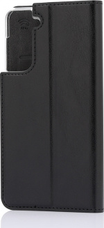 Wave BookCase protective case, Samsung Galaxy S21, black