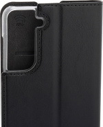 Wave BookCase protective case, Samsung Galaxy S21, black