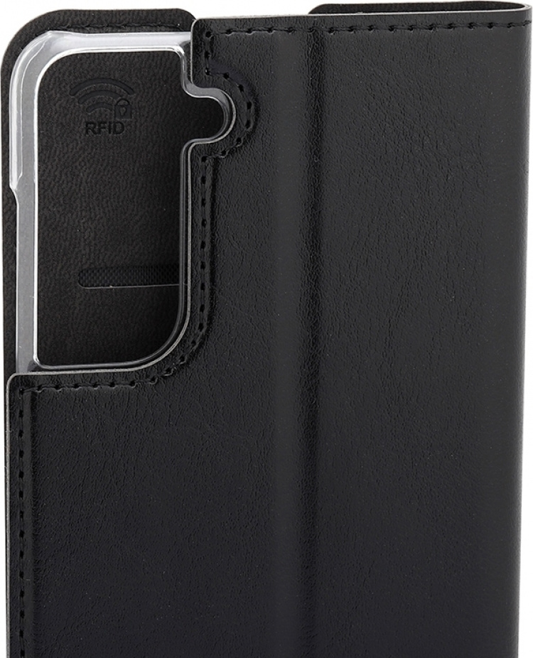 Wave BookCase protective case, Samsung Galaxy S21, black