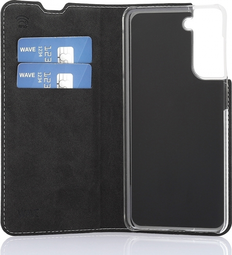 Wave BookCase protective case, Samsung Galaxy S21, rose gold Wave BookCase protective case, Samsung Galaxy S21, rose gold