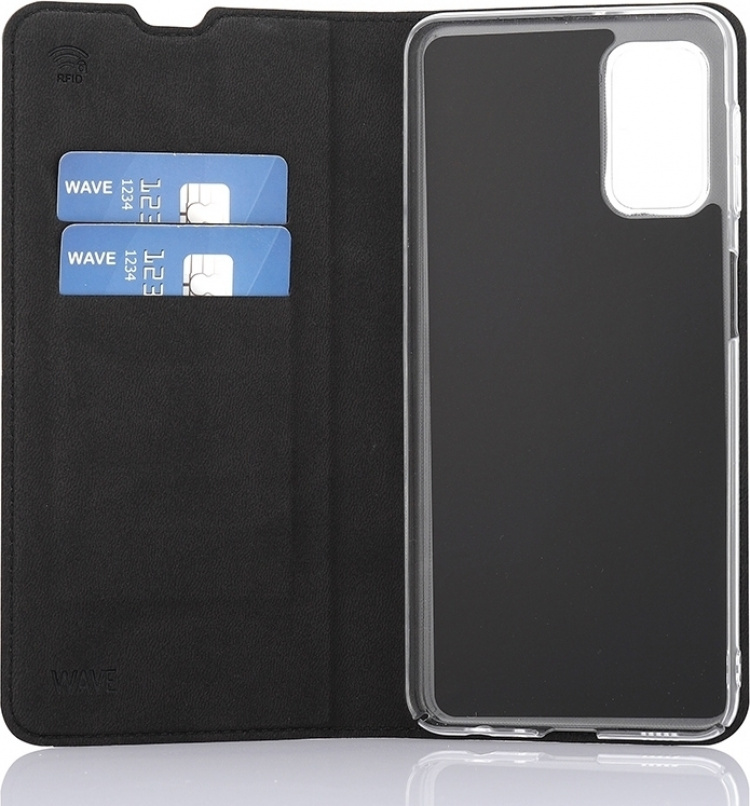 Wave BookCase protective case, Samsung Galaxy A32 5G, black
