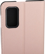 Wave BookCase protective case, Samsung Galaxy A32 5G, rose gold
