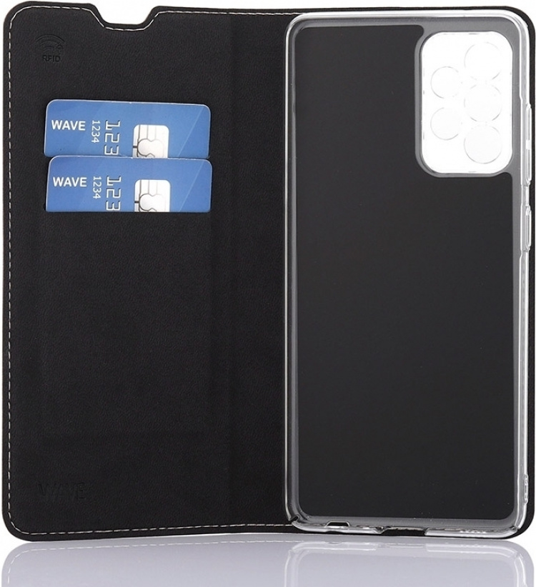 Wave BookCase protective case, Samsung Galaxy A52 / A52 5G / A52s, rose gold