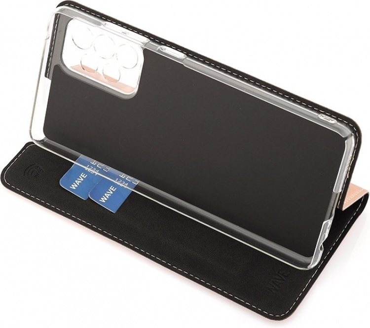 Wave BookCase protective case, Samsung Galaxy A52 / A52 5G / A52s, rose gold