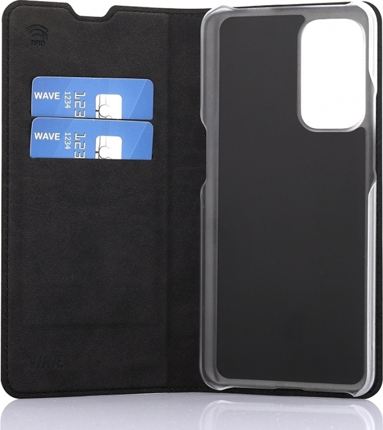 Wave BookCase protective case, OnePlus 9, black