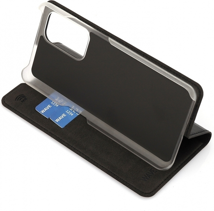 Wave BookCase protective case, OnePlus 9, black