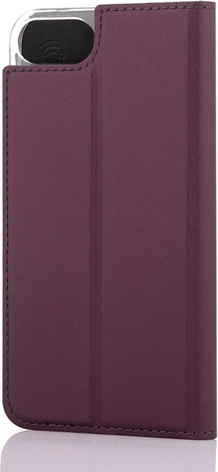 Wave BookCase protective case, iPhone 7 / 8 / SE, Smoky Sangria