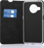 Wave BookCase protective case, Nokia X10 / X20, black Wave BookCase protective case, Nokia X10 / X20, black