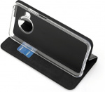 Wave BookCase protective case, Nokia X10 / X20, black Wave BookCase protective case, Nokia X10 / X20, black