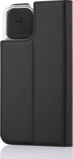 Wave BookCase protective case, iPhone 13 mini, black Wave BookCase protective case, iPhone 13 mini, black