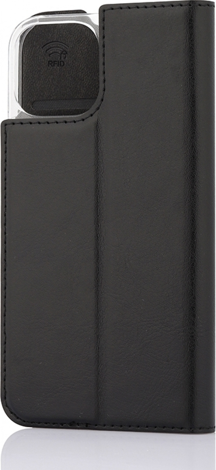 Wave BookCase protective case, iPhone 13 mini, black Wave BookCase protective case, iPhone 13 mini, black