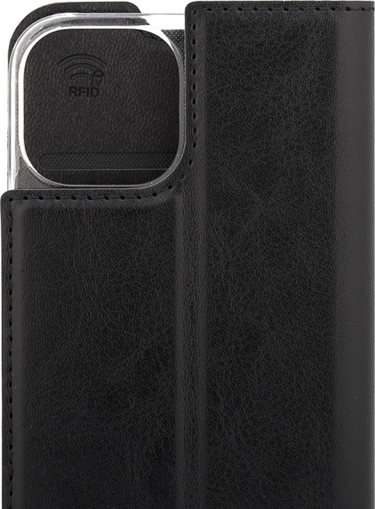 Wave BookCase protective case, iPhone 13 mini, black Wave BookCase protective case, iPhone 13 mini, black