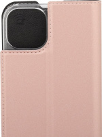 Wave BookCase protective case, iPhone 13, rose gold Wave BookCase protective case, iPhone 13, rose gold