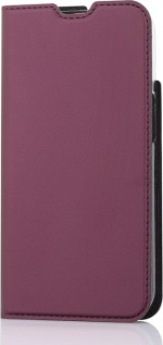 Wave BookCase protective case, iPhone 13, Smoky Sangria