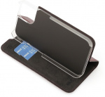 Wave BookCase protective case, iPhone 13, Smoky Sangria