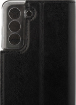 Wave BookCase protective case, Samsung Galaxy S21 FE 5G, black