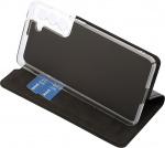 Wave BookCase protective case, Samsung Galaxy S21 FE 5G, black