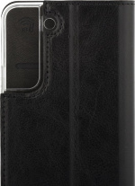 Wave BookCase protective case, Samsung Galaxy S22 5G, black