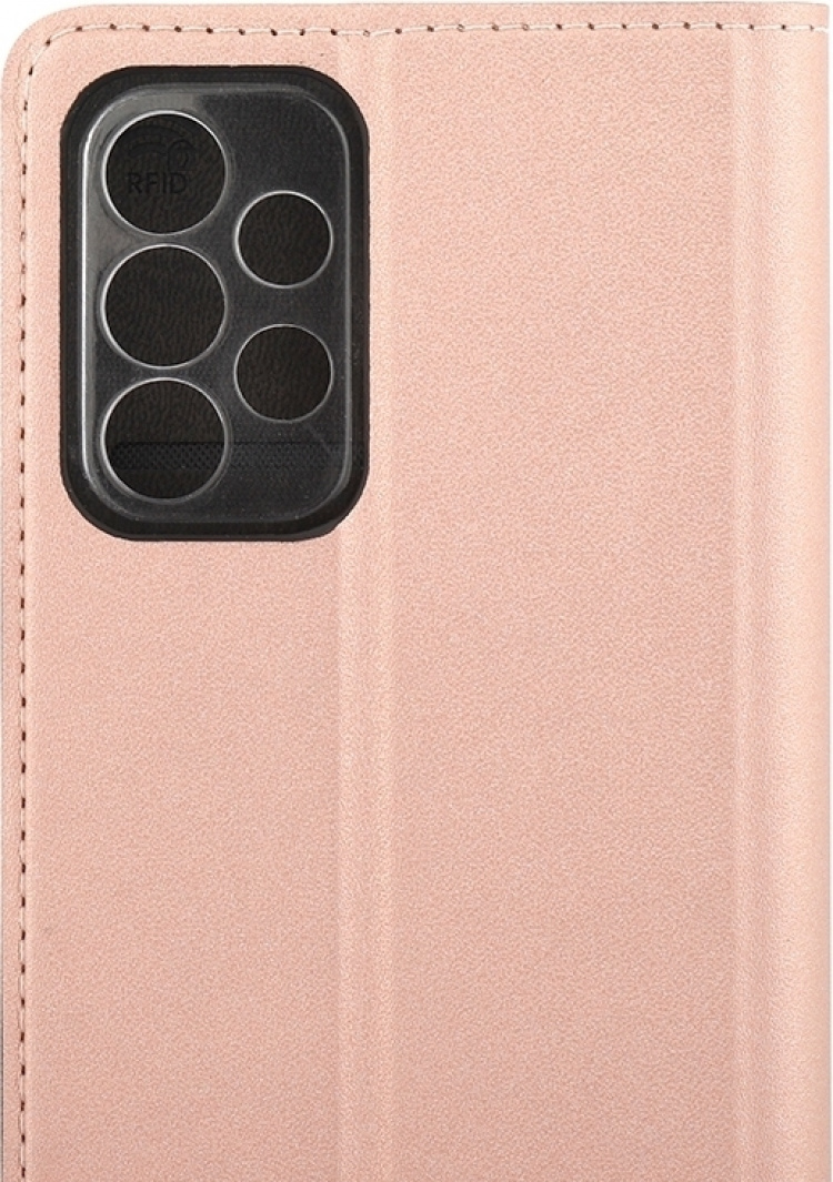 Wave BookCase protective case, Samsung Galaxy A53 5G, rose gold