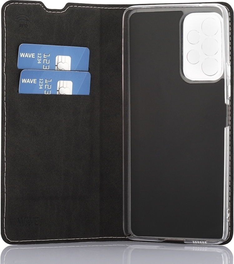 Wave BookCase protective case, Samsung Galaxy A53 5G, rose gold