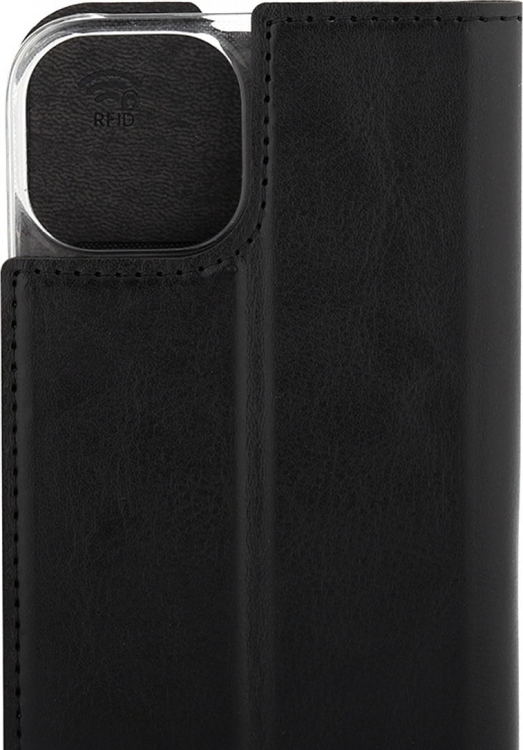 Wave BookCase protective case, iPhone 14, black Wave BookCase protective case, iPhone 14, black