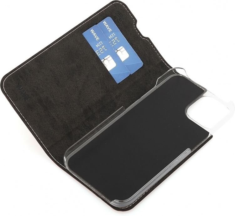 Wave BookCase protective case, iPhone 14, rose gold