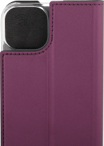 Wave BookCase protective case, iPhone 14, Smoky Sangria Wave BookCase protective case, iPhone 14, Smoky Sangria