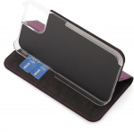 Wave BookCase protective case, iPhone 14, Smoky Sangria Wave BookCase protective case, iPhone 14, Smoky Sangria