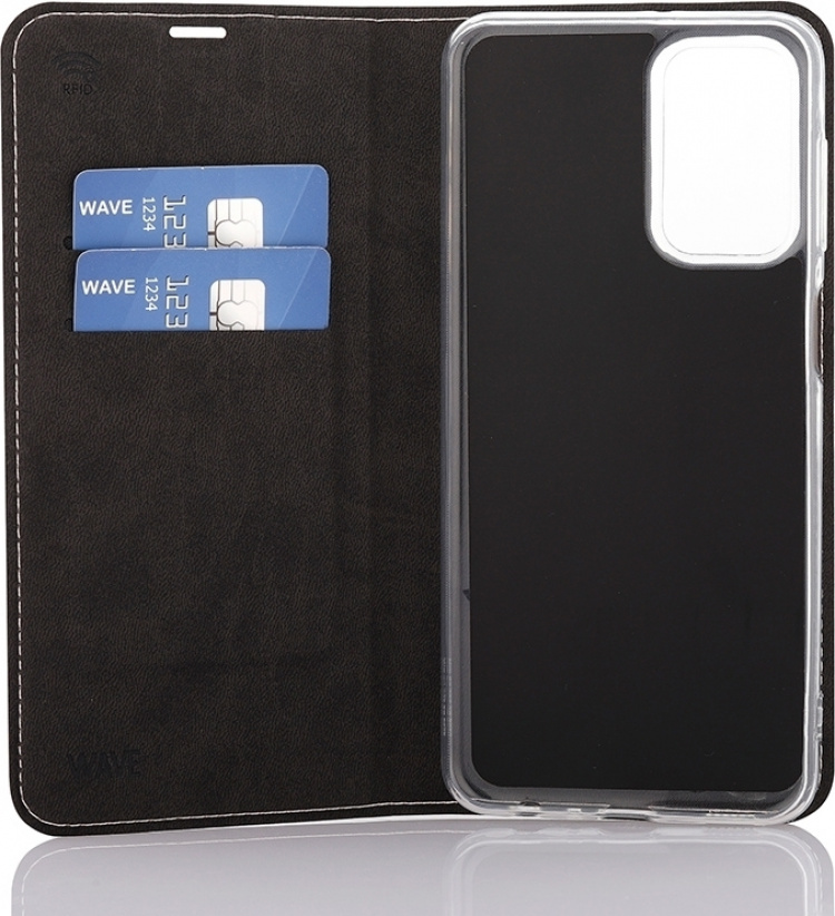 Wave BookCase protective case, Samsung Galaxy A23 5G, rose gold