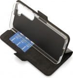 Wave BookCase protective case, Samsung Galaxy S23, black