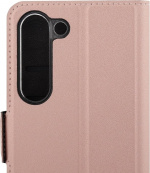 Wave BookCase protective case, Samsung Galaxy S23, rose gold Wave BookCase protective case, Samsung Galaxy S23, rose gold