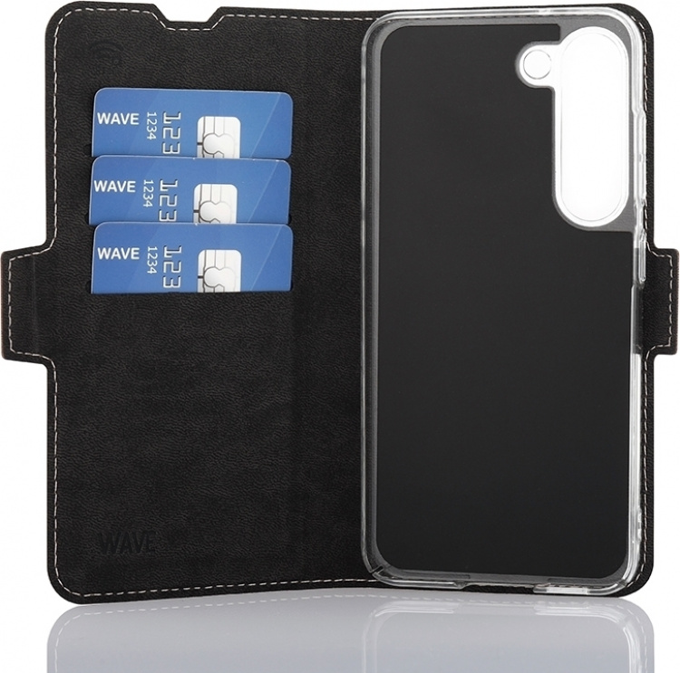 Wave BookCase protective case, Samsung Galaxy S23, rose gold Wave BookCase protective case, Samsung Galaxy S23, rose gold