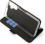 Wave BookCase protective case, Samsung Galaxy A14 4G, black