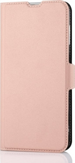 Wave BookCase protective case, Samsung Galaxy A14 4G, rose gold