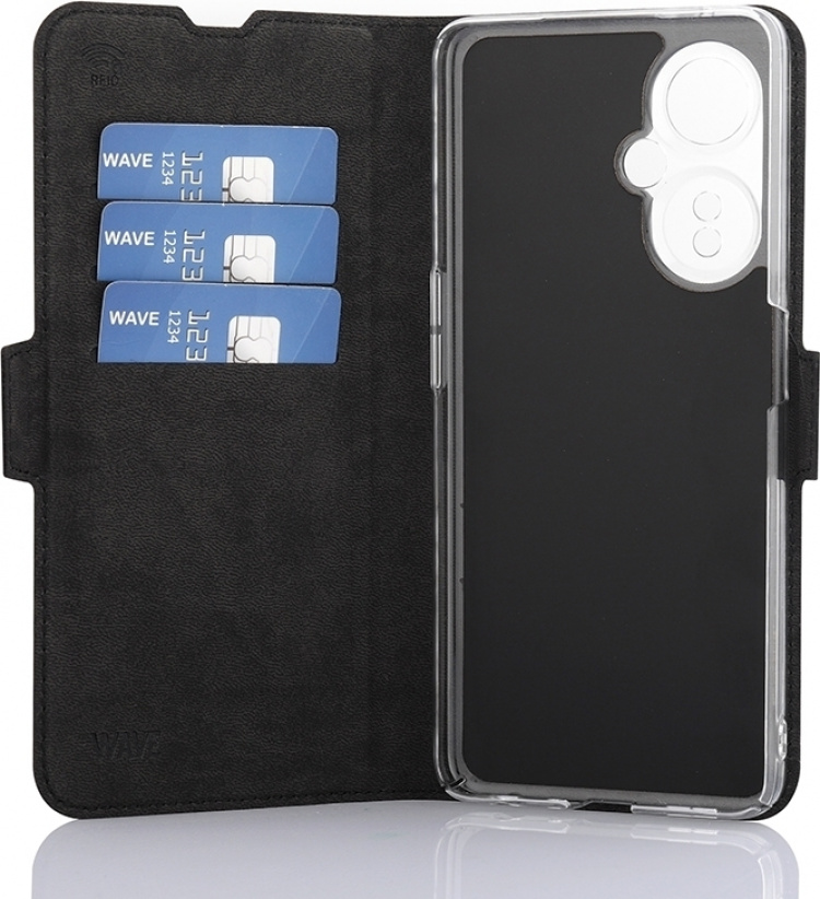 Wave BookCase protective case, OnePlus Nord CE 3 Lite 5G, black
