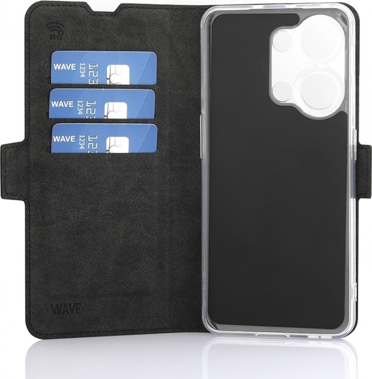 Wave BookCase protective case, OnePlus Nord 3 5G, black