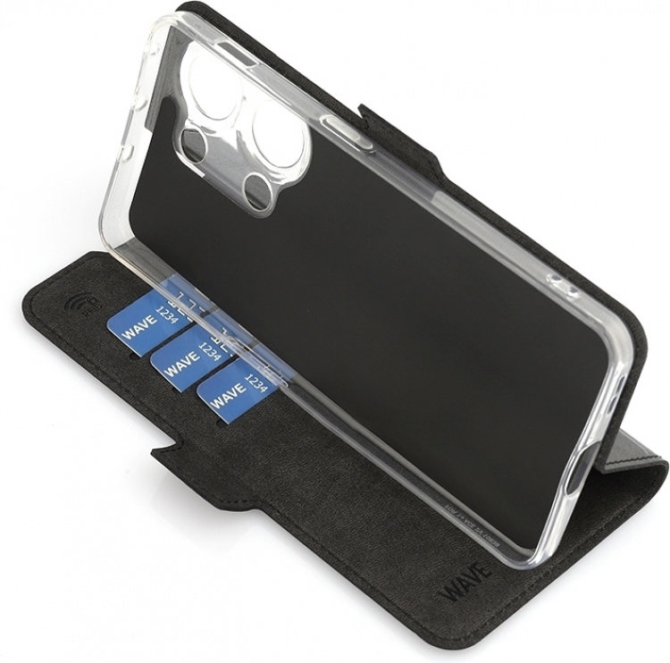 Wave BookCase protective case, OnePlus Nord 3 5G, black