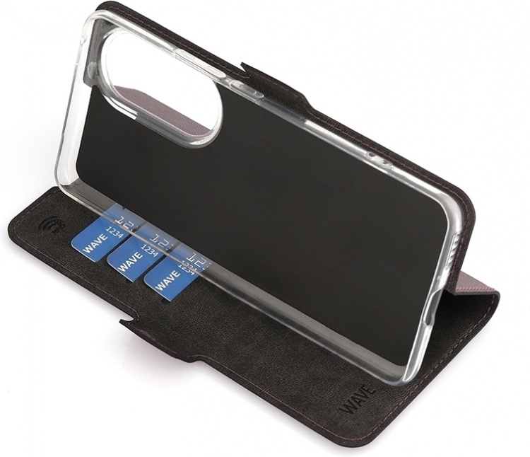 Wave BookCase protective case, Honor 90, Smoky Sangria Wave BookCase protective case, Honor 90, Smoky Sangria