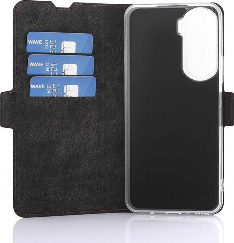 Wave BookCase protective case, Honor 90 Lite, Smoky Sangria Wave BookCase protective case, Honor 90 Lite, Smoky Sangria