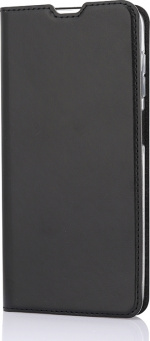 Wave BookCase protective case, Samsung Galaxy A12, black Wave BookCase protective case, Samsung Galaxy A12, black