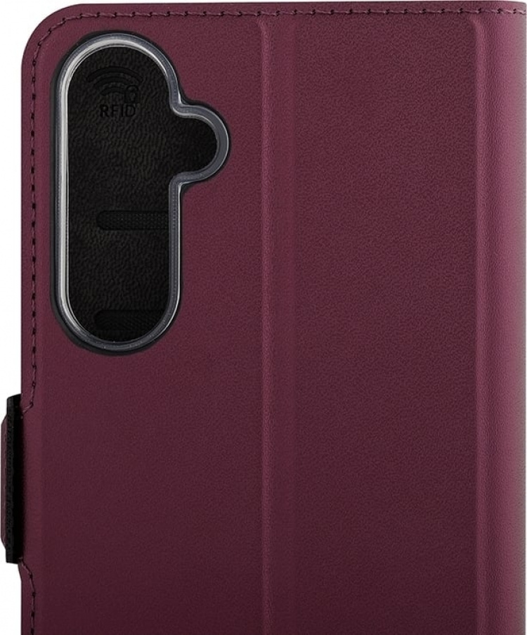 Wave BookCase protective case, Samsung Galaxy S23 FE 5G, Smoky Sangria
