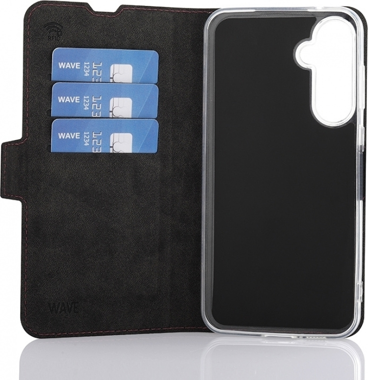 Wave BookCase protective case, Samsung Galaxy S23 FE 5G, Smoky Sangria