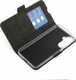 Wave BookCase protective case, Samsung Galaxy S23 FE 5G, Smoky Sangria