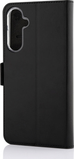 Wave BookCase, Samsung Galaxy A25 5G, black Wave BookCase, Samsung Galaxy A25 5G, black